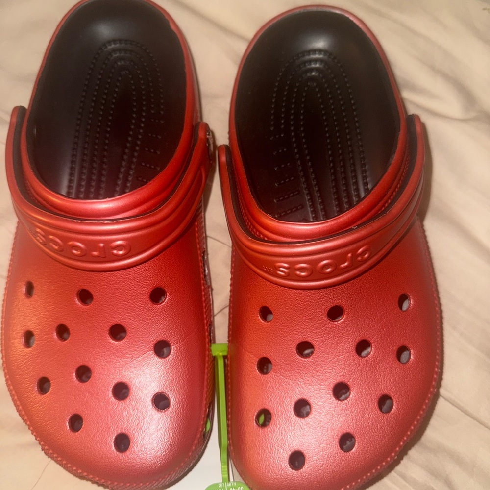 CROCS Kids Red Water Shoes